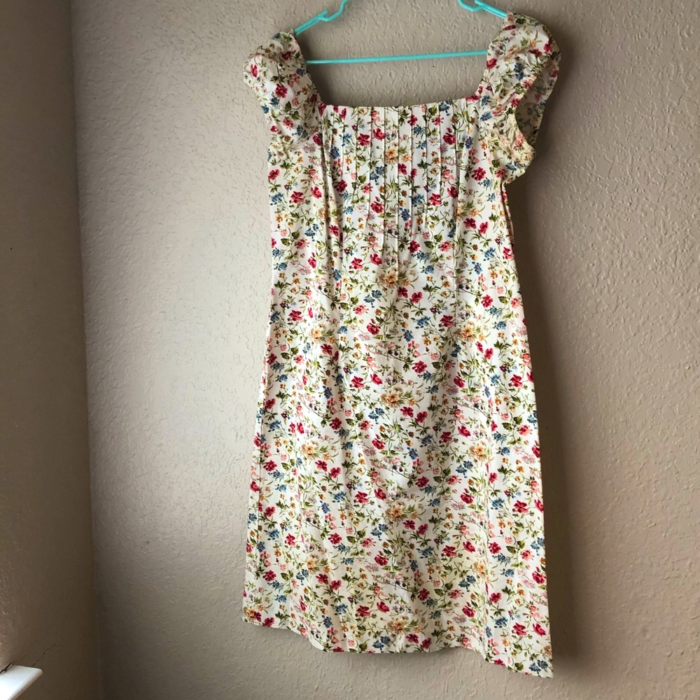 Floral print dress